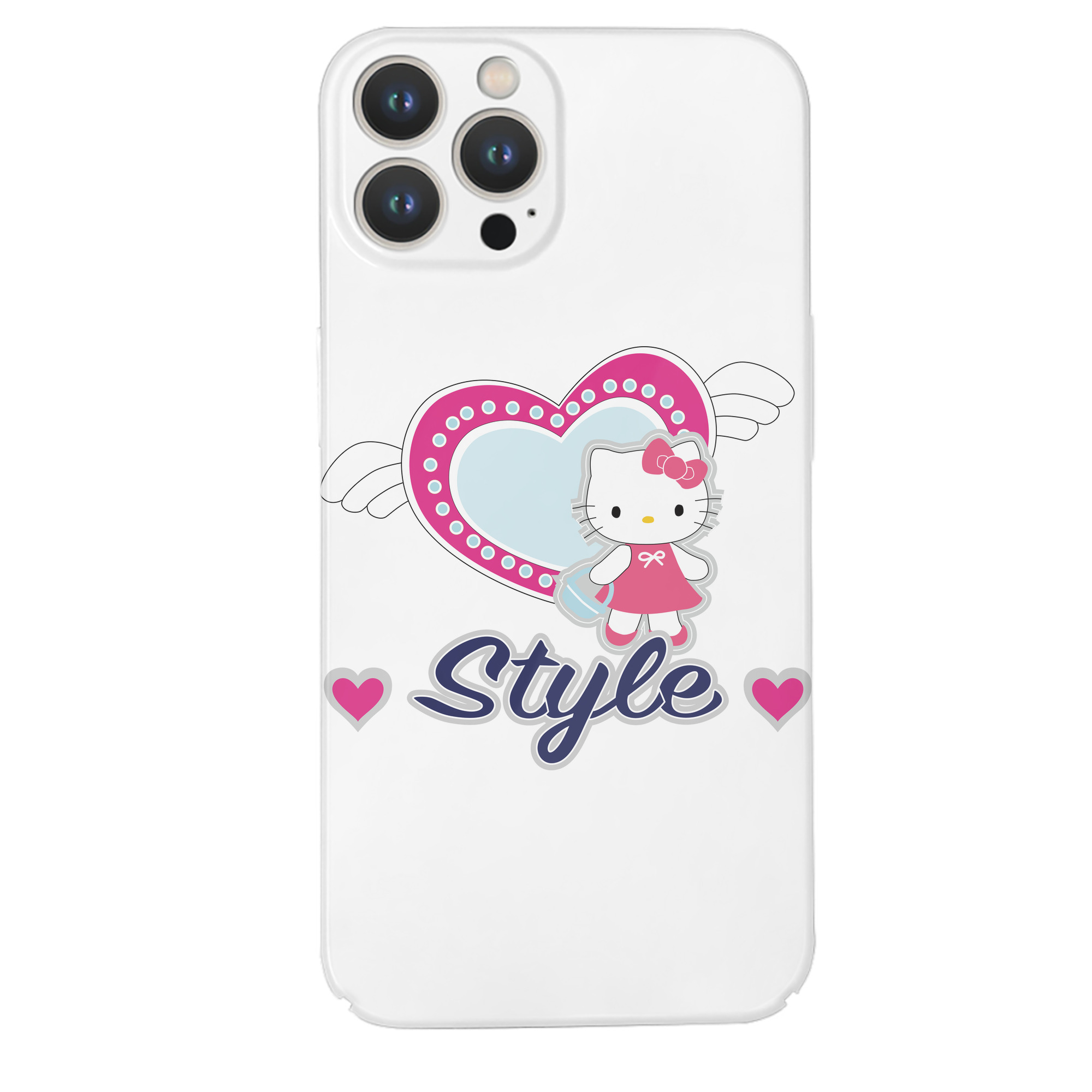 （画像用） Hello Kitty ハローキティ 【iPhone 14シリーズ対応】ハードケース